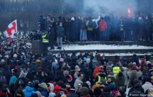 تظاهرات وسیع در روسیه علیه پوتین با بیش از ۲۵۰۰ نفر بازداشتی
