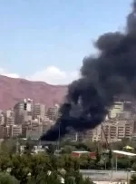 آتش‌سوزی گسترده در شهرک علمی‌ تحقیقاتی اصفهان